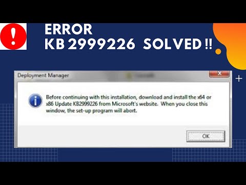 Troubleshooting KB2999226 Issues on Windows 8 Systems