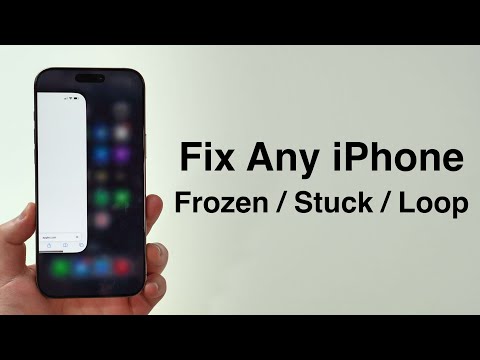 iPhone Frozen on the Home Screen
