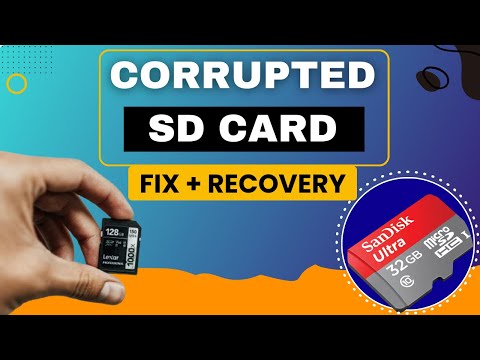 Recovering Data from a Damaged SD Card Without Formatting