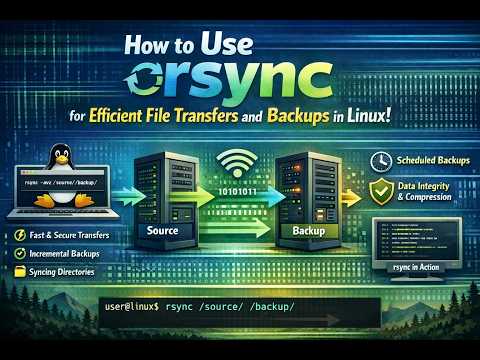 Efficient File Transfers Using the Linux rsync Command