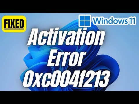 Windows Activation Error: Understanding Code 0xc004f213