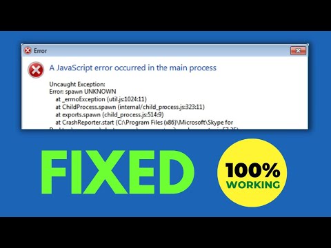 JavaScript Execution Error on Windows 10