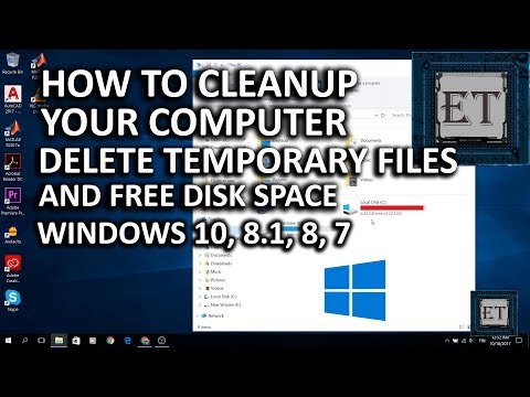 Deleting Temporary Files in Windows 10