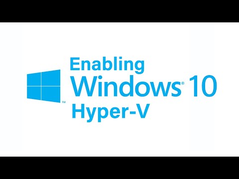 Windows 10: Unable to Enable Hyper-V Feature