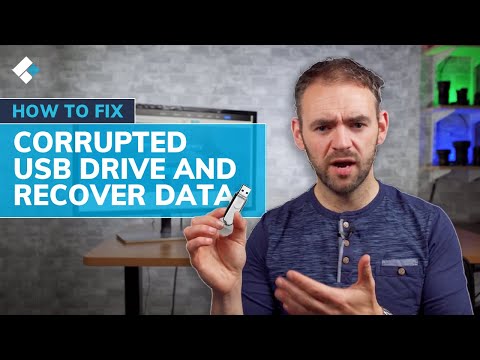 Recovering a RAW USB Drive Without Formatting
