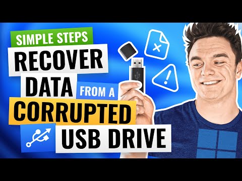 Recovering Data from a Damaged USB Flash Drive