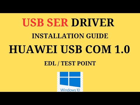 Huawei Driver Compatibility on Windows 10