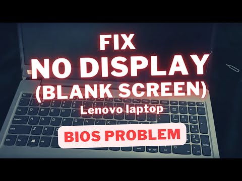 Lenovo T14 BIOS Update Stuck on Black Screen