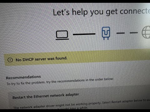 DHCP Configuration Issue on Windows Network