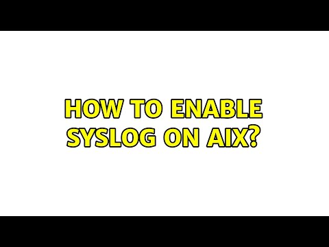 Syslog Configuration Challenges on AIX Systems