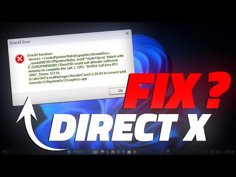 Latest DirectX Version Causing PC Compatibility Issues