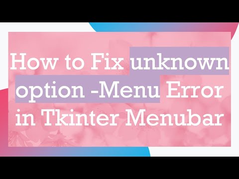 Common Tkinter GUI Errors and How to Resolve Them