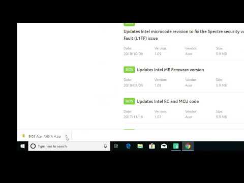 Acer Predator BIOS Update Failure: Symptom and Fix