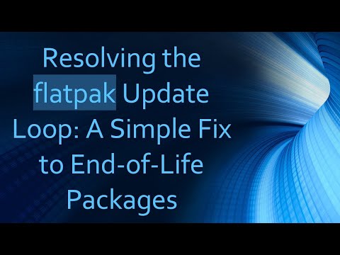 Common Errors When Running flatpak install Command