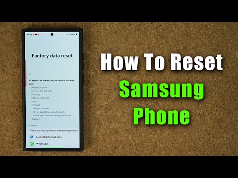 Factory Reset for Samsung Devices: Everything You Need to Know