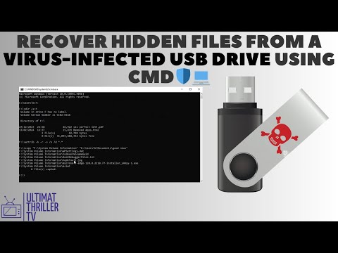 Recover USB Files Using CMD Attrib Command