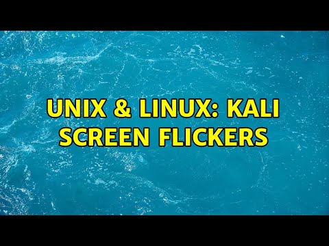 Kali Linux MATE Display Issues: Screen Flickering Fix