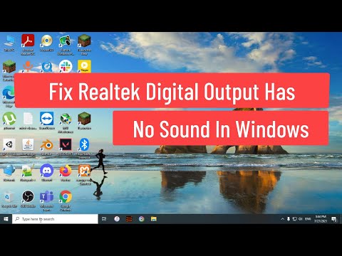 Realtek ALC892 Audio Not Working on Windows 10