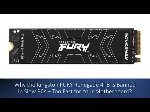 Maximizing Kingston Fury Renegade 4TB Performance on PC