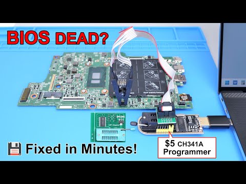 Resolving CH341A Programmer Detection Errors on Windows