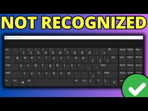 Logitech Pink Keyboard Not Recognized on Windows 10