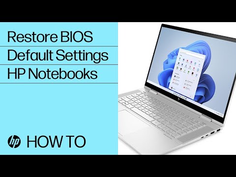 Restoring Your HP Laptop from BIOS Settings