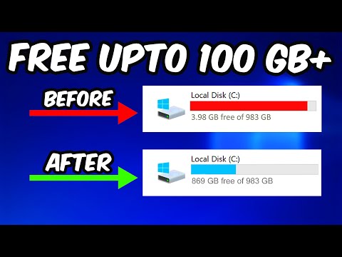 Free Up C Drive Space in Windows 10