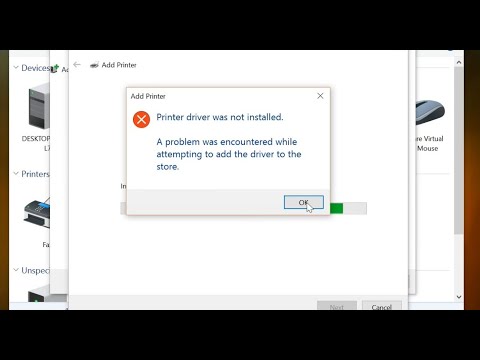 Canon G3101 Driver Installation Error on Windows 10