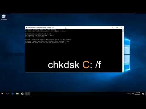 Command for Repairing Disks on Windows